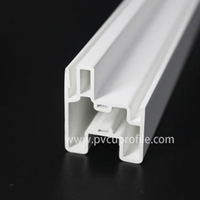 Material de marco de ventana de PVC deslizante con doble acristalamiento certificado CE