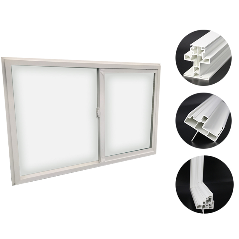 Ventanas de deslizamiento aislantes de PVC americanos