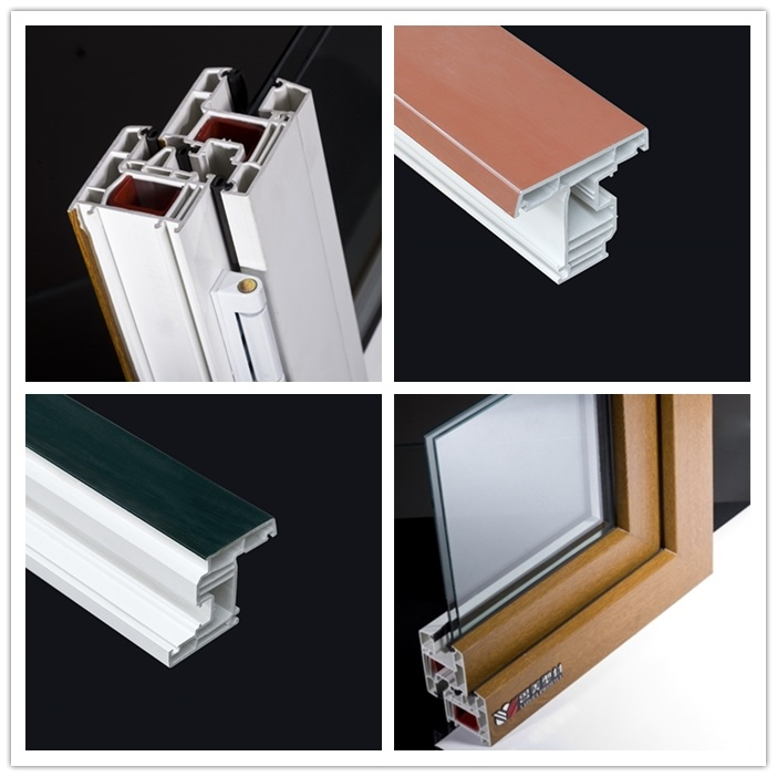 Ventanas UPVC y puertas PVC PRFOFILES CON CE
