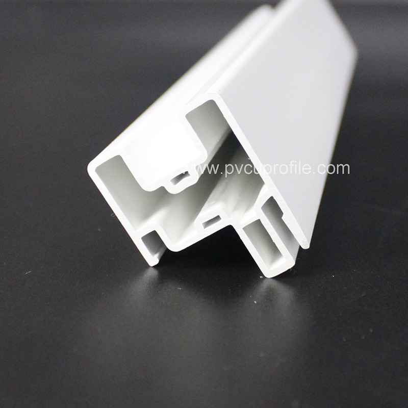 Ventana de puerta de plástico Perfiles PVC Extrusión Bauso American Style UPVC/PVC Price Perfil de Z 60 mm Finil de UPVC