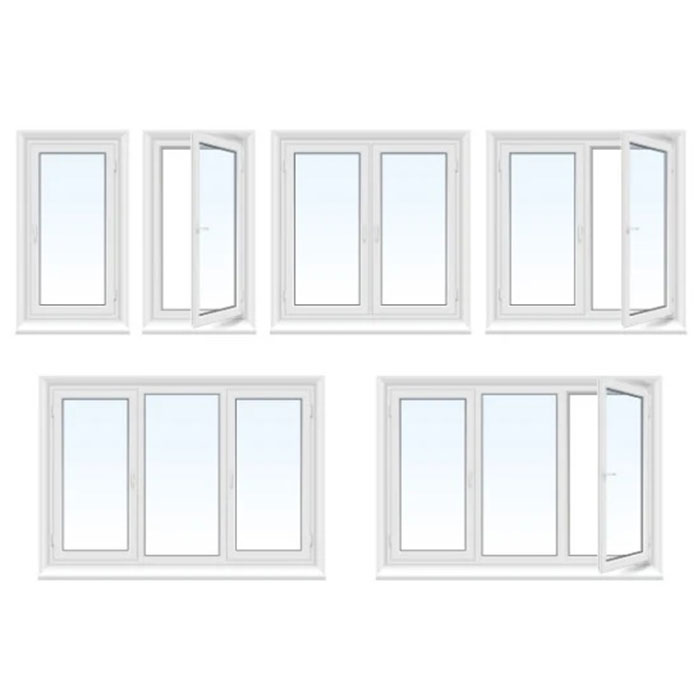 Ventanas de PVC, Ventanas de UPVC, Ventanas de perfil de plástico, Manufacturas