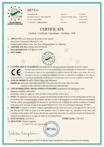 Certificación CE para perfiles de PVC y maquinaria de uPVC