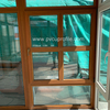 Reemplazo del toldo de vinilo del sótano Ventanas negras de UPVC