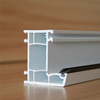 Perfiles de PVC extruido de material de construcción de plástico para puertas de ventanas de PVC