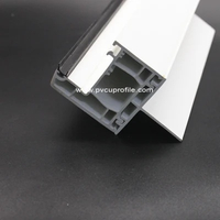 Perfil de jamba de puerta de vinilo Americano Material de ventana de PVC
