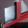 Perfil de PVC de plástico para ventanas y puertas de alta protección UV Perfiles de UPVC de color blanco