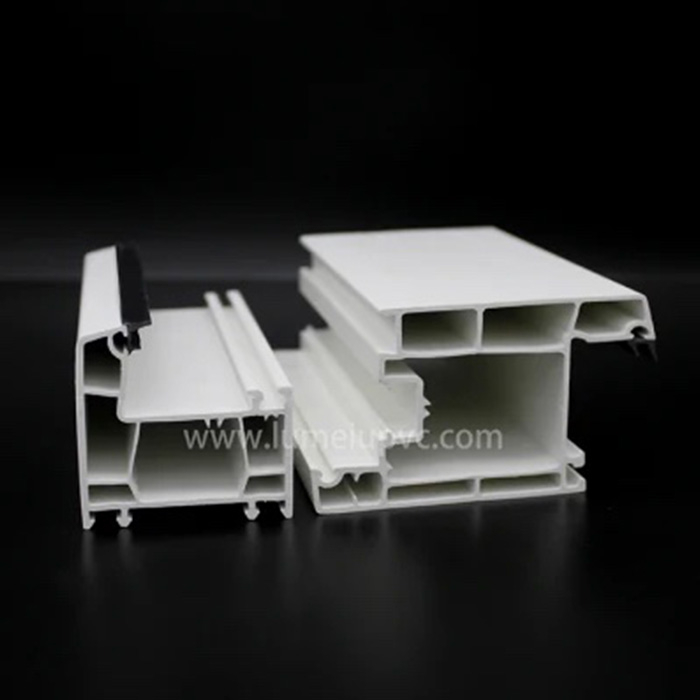 Perfiles de ventana de PVC de color blanco de alta calidad en China